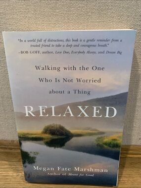Relaxed by Megan Fate Marshman - Soft Blue Landscape